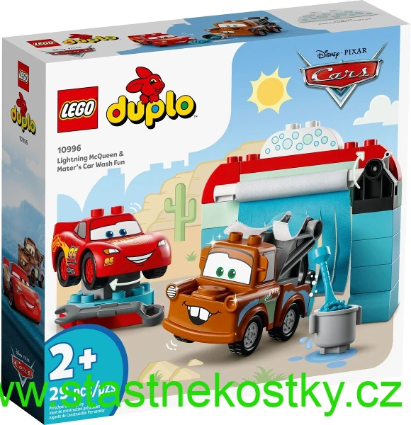 LEGO® DUPLO® 10996 Na myčce s Bleskem McQueenem a Burákem