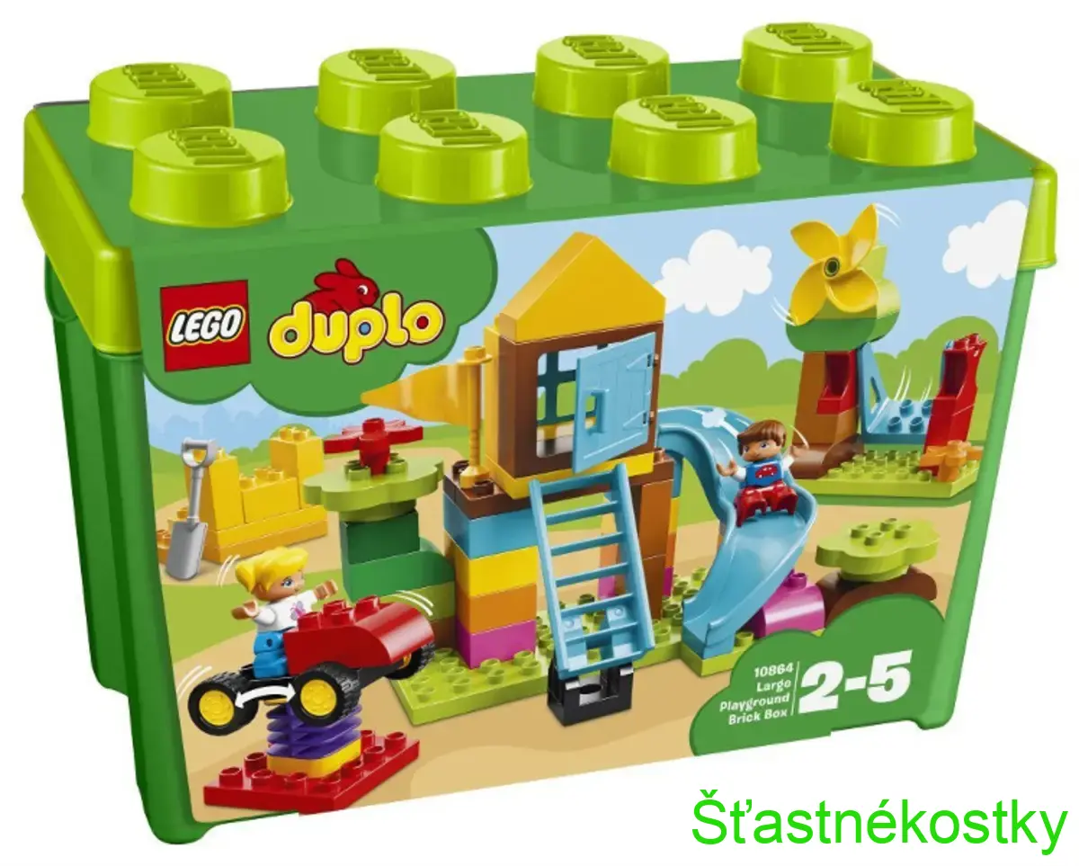 LEGO® DUPLO® 10864 Velký box s kostkami na hřiště