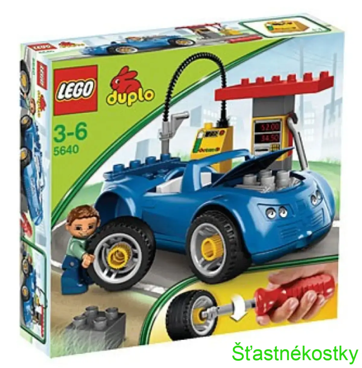 LEGO® DUPLO® 5640 Benzínová stanice