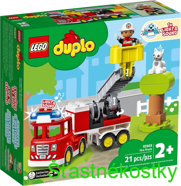 LEGO® DUPLO® 10969 Hasičský vůz