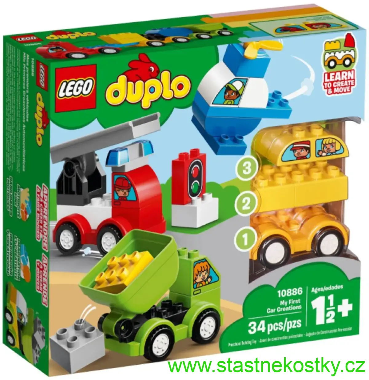 LEGO® DUPLO® 10886 Moje první vozidla