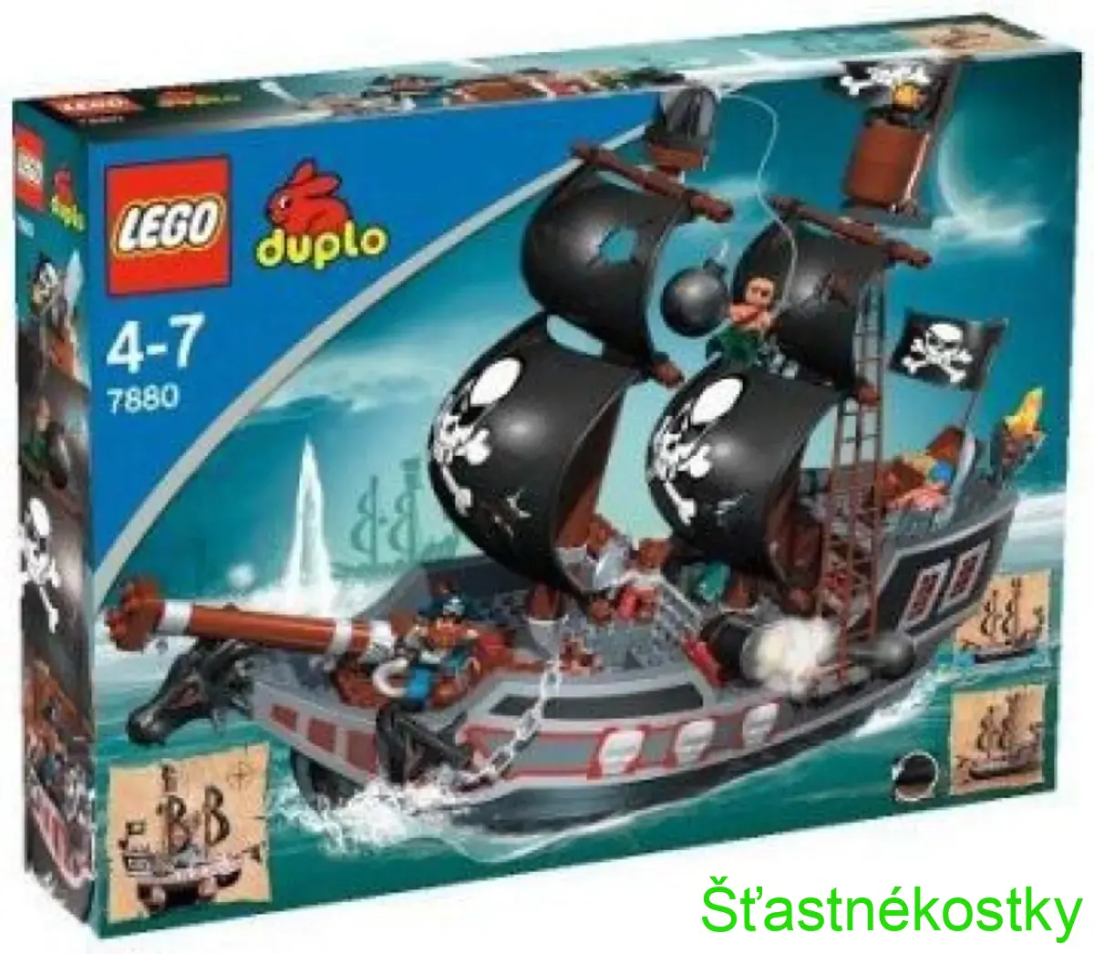 LEGO® DUPLO® 7880 Velká pirátská loď