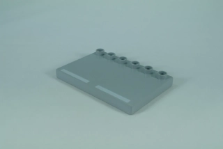 LEGO® DUPLO® deska, dlaždice 4x6 - světle modrošedá
