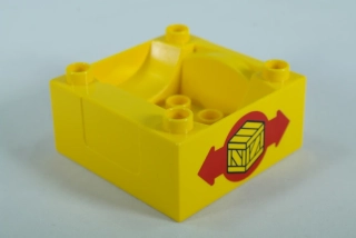 LEGO® DUPLO® korba/základna tendru s dřevěnou bednou