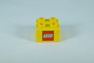 LEGO® DUPLO® cihla 2x2 s logem LEGO® 
