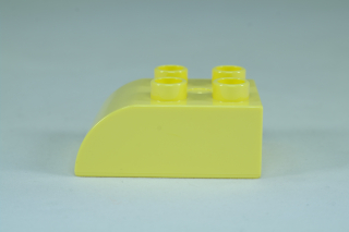 LEGO® DUPLO® cihla 2x3 se zakřivenou horní částí