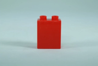 LEGO® DUPLO® kostka/cihla 1x2x2 červená 