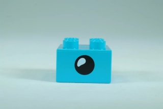 LEGO® DUPLO® cihla 2x2 se vzorem otevřeného a zavřeného oka