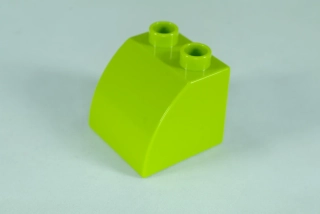 LEGO® DUPLO® cihla 2x2x1 1/2 zaoblená