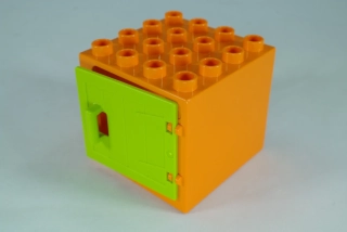 LEGO® DUPLO® okno, dveře. Dveřní/okenní rám 4x4x3