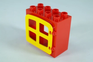 LEGO® DUPLO® okno, dveře. Dveřní/okenní rám 2x4x3