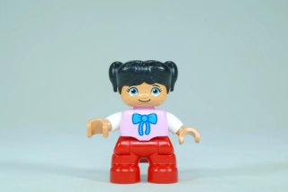 LEGO® DUPLO® figurka - dívka - jasně růžový top