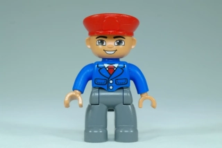 LEGO® DUPLO® figurka muže - pracovník železnic