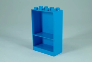 LEGO® DUPLO® skříňka - tmavý azur