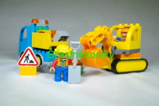 LEGO® DUPLO® 10812 Pásový bagr a náklaďák
