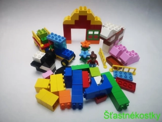 LEGO® DUPLO® 5488 box Velká stavba farmy - 102 ks
