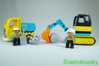 LEGO® DUPLO® 10931 Náklaďák a pásový bagr