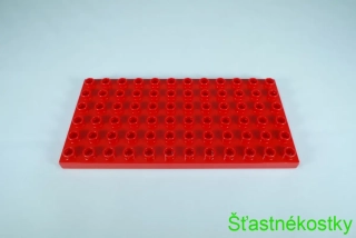 LEGO® DUPLO® deska 6x12 - červená