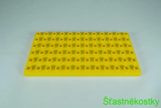 LEGO® DUPLO® deska 6x12 - žlutá POŠKOZENÁ