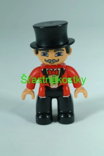 LEGO® DUPLO® figurka muže - cirkusový mistr