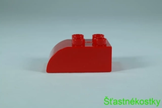 LEGO® DUPLO® cihla 2x3 se zakřivenou horní částí