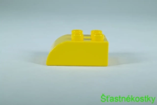 LEGO® DUPLO® cihla 2x3 se zakřivenou horní částí