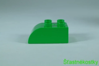 LEGO® DUPLO® cihla 2x3 se zakřivenou horní částí