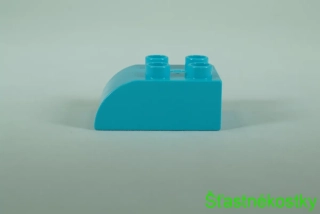 LEGO® DUPLO® cihla 2x3 se zakřivenou horní částí
