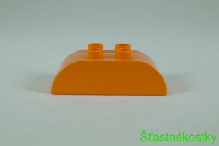 LEGO® DUPLO® cihla 2x4 sklon zakřivený dvojitý