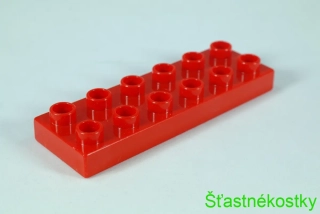 LEGO® DUPLO® kostka/deska 2x6 tenká