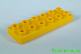 LEGO® DUPLO® kostka/deska 2x6 tenká