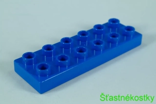LEGO® DUPLO® kostka/deska 2x6 tenká
