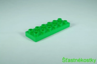 LEGO® DUPLO® kostka/deska 2x6 tenká
