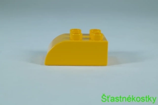 LEGO® DUPLO® cihla 2x3 se zakřivenou horní částí