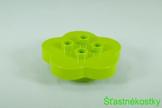 LEGO® DUPLO® cihla 4x4 květ, salát, strom, stůl
