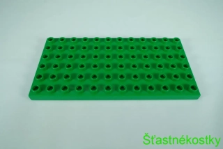 LEGO® DUPLO® deska 6x12 - zelená POŠKOZENÁ