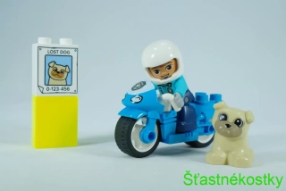 LEGO® DUPLO® 10967 Policejní motorka