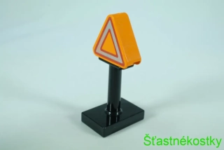 LEGO® DUPLO® cihla/značka 1x3x2, pozor nebezpečí
