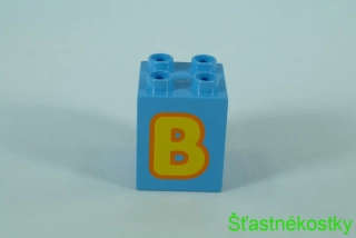 LEGO® DUPLO® písmena 2x2x2 - B