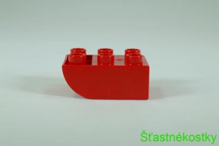 LEGO® DUPLO® cihla 2x3 se zakřivenou spodní částí