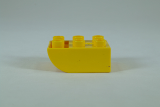 LEGO® DUPLO® cihla 2x3 se zakřivenou spodní částí