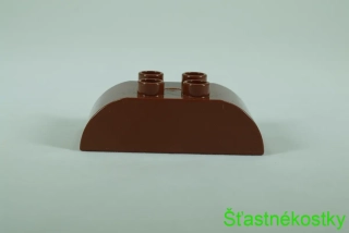 LEGO® DUPLO® cihla 2x4 sklon zakřivený dvojitý