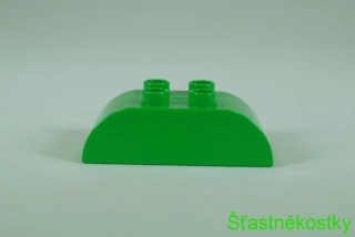 LEGO® DUPLO® cihla 2x4 sklon zakřivený dvojitý