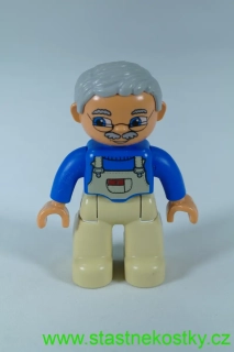 LEGO® DUPLO® figurka muže - děda