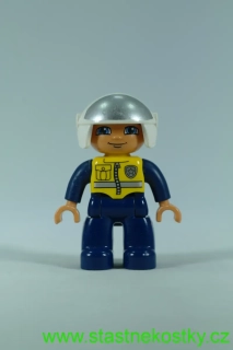 LEGO® DUPLO® figurka muže - moto policista