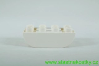 LEGO® DUPLO® cihla 2x4 sklon zakřivený obrácený dvojitý