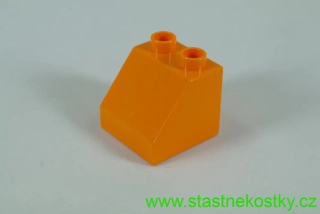 LEGO® DUPLO® cihla 2x2x1 1/2 sklon 45°